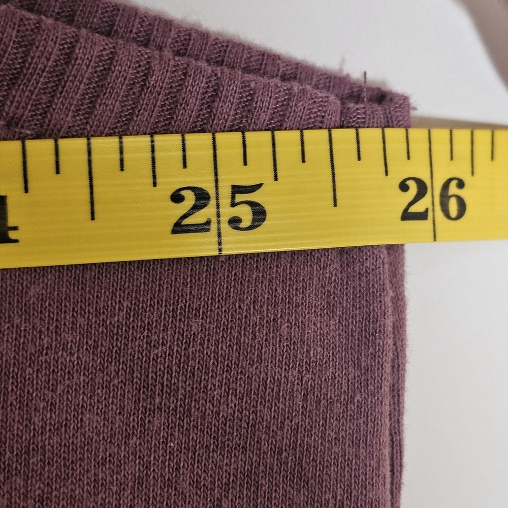Only Necessities Maxi Dress Womens 1X Mauve Dusty Stretch Knit Modest Layering - Picture 8 of 10